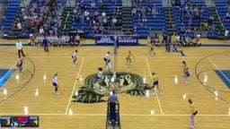 Lampasas volleyball highlights Lago Vista High School