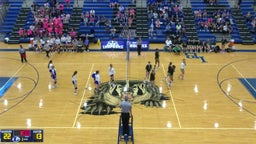 Lampasas volleyball highlights Burnet High School