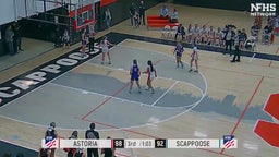 Scappoose girls basketball highlights Astoria High School