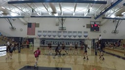 Pleasant Valley volleyball highlights Clinton High School