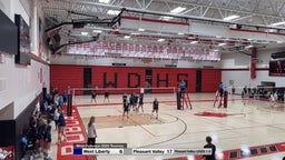 Pleasant Valley volleyball highlights West Liberty High School