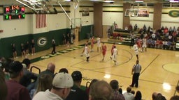 Glenvar basketball highlights Giles High School Spartans