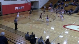 Pewamo-Westphalia girls basketball highlights Perry High School