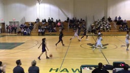 Monroe Township girls basketball highlights JP Stevens