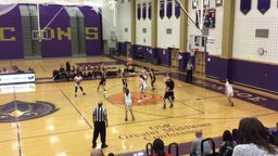 Monroe Township girls basketball highlights Allentown