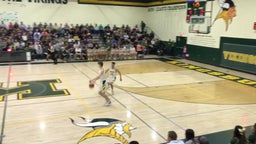 Kingsburg basketball highlights Clear Lake High School