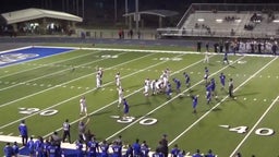 Rice Consolidated football highlights Brazos High School