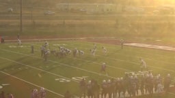 Burns football highlights Glenrock High School