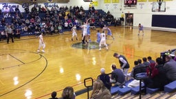 Roscommon basketball highlights Meridian High School