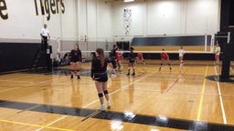Webster Groves volleyball highlights Visitation Academy High School