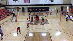 Webster Groves boys volleyball highlights Alton High School