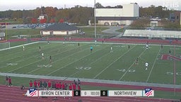 Northview soccer highlights Byron Center High School