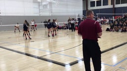 Randolph School volleyball highlights Oneonta High School