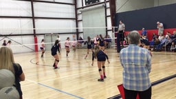 Randolph School volleyball highlights Springville High School