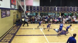Bedford basketball highlights Bishop Guilfoyle Catholic High School