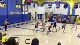 Bedford basketball highlights Chestnut Ridge High School