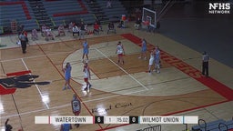 Wilmot girls basketball highlights Watertown High School