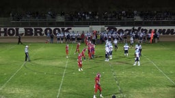 Holbrook football highlights Window Rock High School
