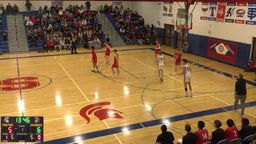 St. Croix Lutheran basketball highlights Simley High School