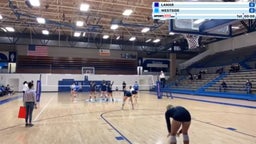 Lamar volleyball highlights Westside