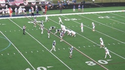 Notre Dame-Cathedral Latin football highlights Kenston High School