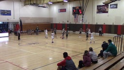 Yonkers Montessori Academy girls basketball highlights Groton High School