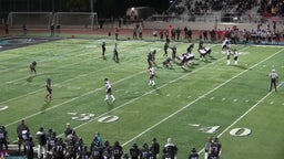 Centennial football highlights Santiago High School