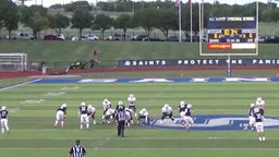 Prestonwood Christian football highlights All Saints