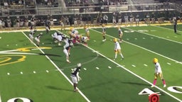 Green Oaks football highlights Calvary Baptist Academy High School