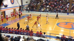 Radford basketball highlights Martinsville