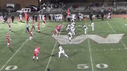 Waterbury Career Academy football highlights Wolcott High School