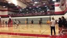 Unity Christian volleyball highlights Hudsonville High School