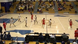 Marvin Ridge basketball highlights Backscreen off Reverse