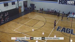 Horizon Honors basketball highlights Scottsdale Prep High School