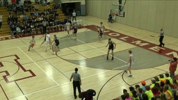 Holmen basketball highlights Aquinas High School