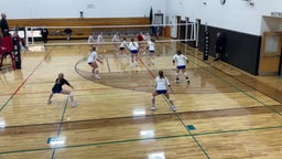 Frederic volleyball highlights Luck High School