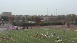 Marist football highlights Loyola Academy High School
