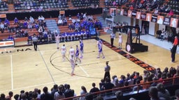 Huron basketball highlights O'Gorman High School