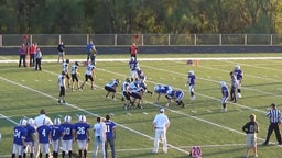 St. Francis football highlights Blue Hill High School
