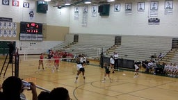 West Aurora volleyball highlights Plainfield Central High School