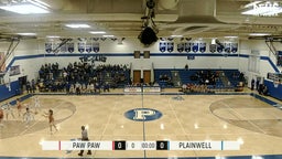 Paw Paw girls basketball highlights Plainwell High School