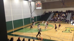 Green Bay Preble basketball highlights Xavier