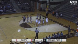Zeeland East girls basketball highlights Jenison High School 