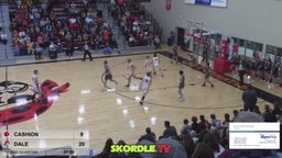 Dale basketball highlights Cashion High School