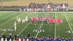 Tri-West Hendricks football highlights Western Boone High School