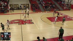New Canaan basketball highlights New Milford High School