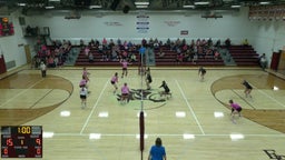 East Butler volleyball highlights Cedar Bluffs High School