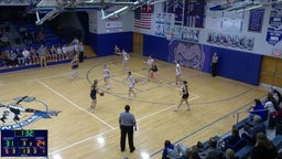 Woodmore girls basketball highlights Calvert High School