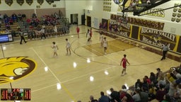 Lakewood basketball highlights Buckeye Valley High School vs Licking