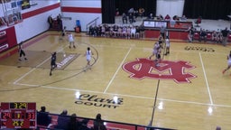 Mansfield Christian girls basketball highlights South Central High School